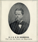 104531 Portret van E.J.B.H.M. Engeringh, geboren 1848, chef van de Dienst van Exploitatie bij de Maatschappij tot ...